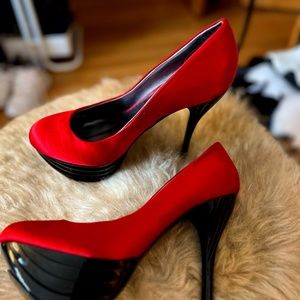 COPY - Bebe Red Heels Size Size 9.5
